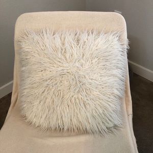 Fuzzy Throw Pillow